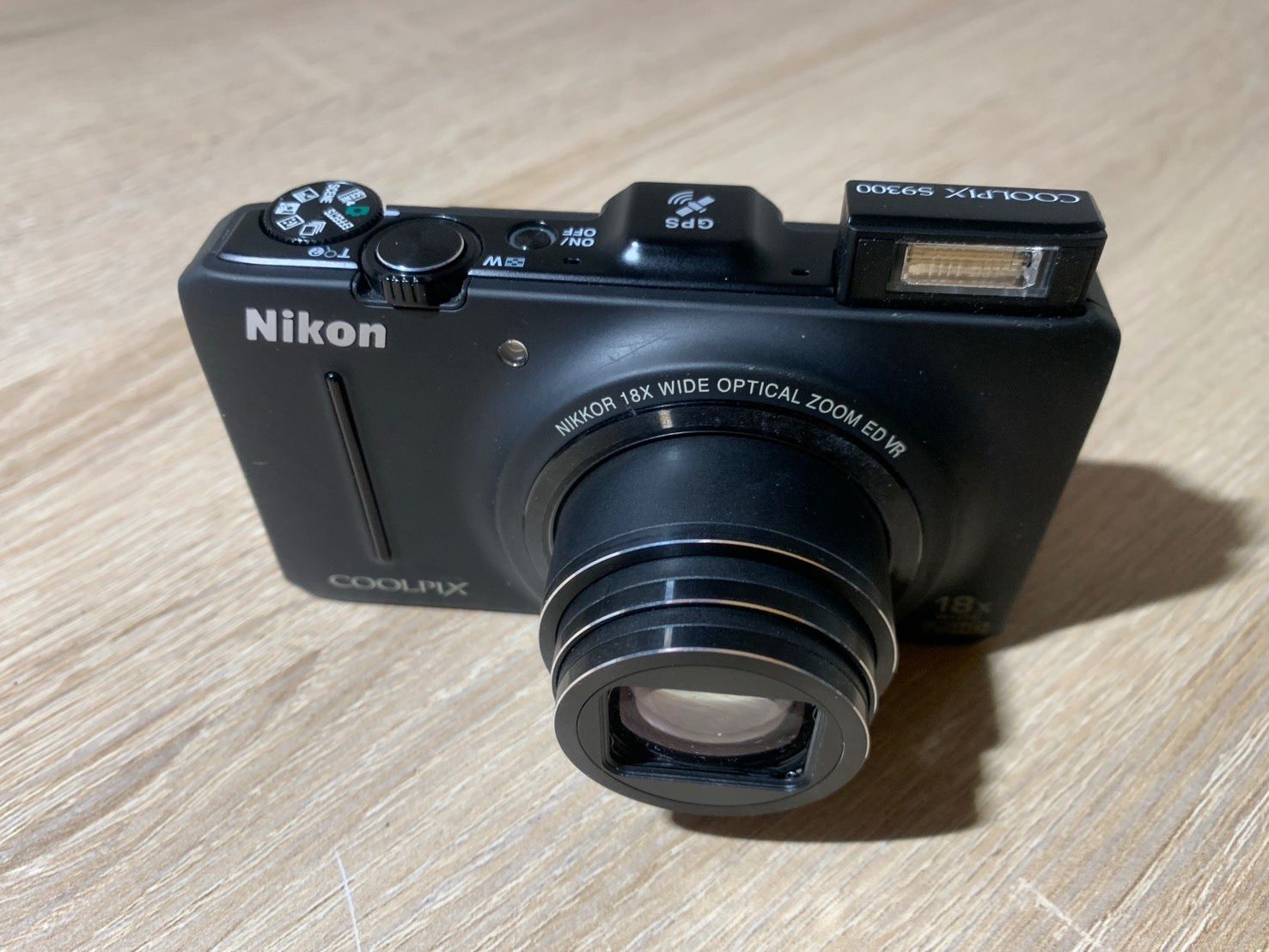 8465 Nikon COOLPIX S9300 ブラック デジカメ 動作確認済み - メルカリ
