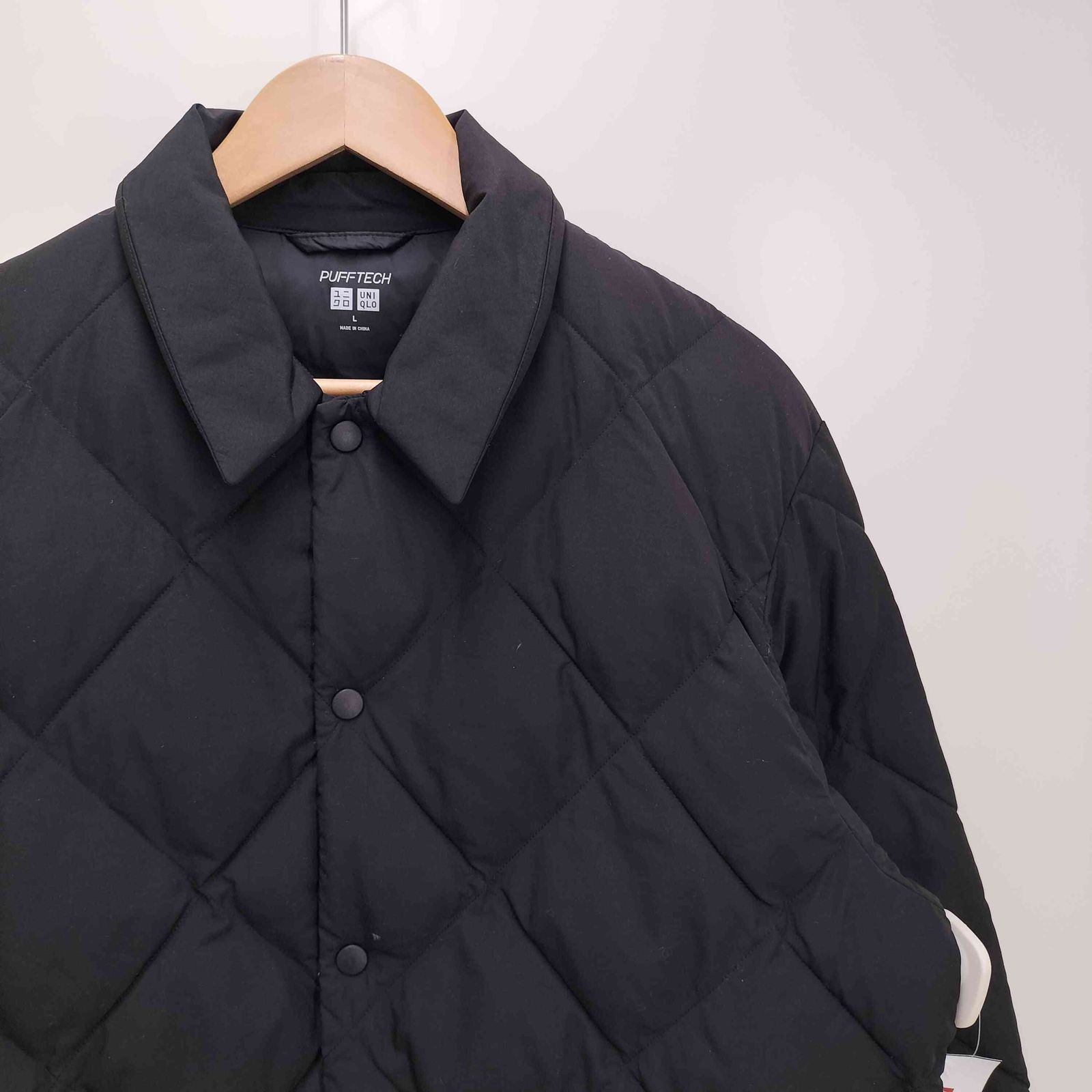 ユニクロ UNIQLO パフテックキルティングジャケット メンズ JPN：L 