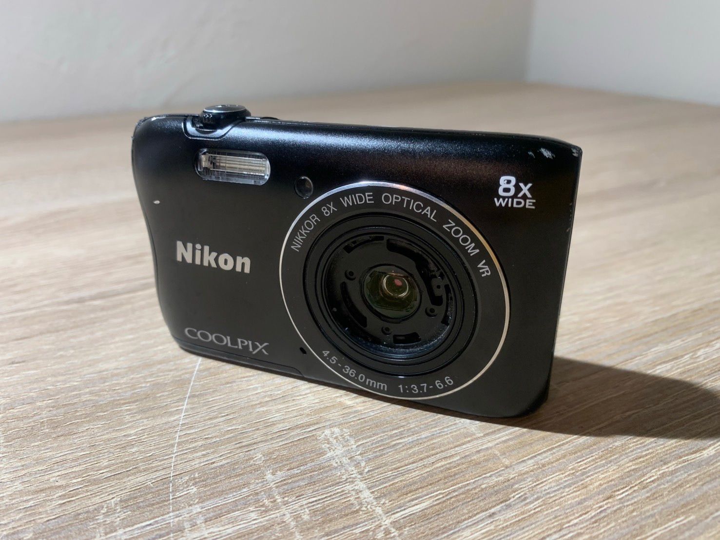 8474 Nikon COOLPIX S3700 ブラック デジカメ - メルカリ