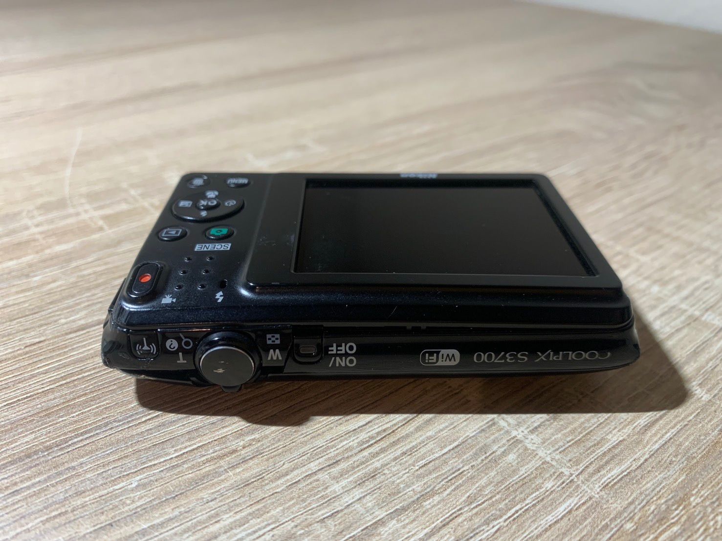 8474 Nikon COOLPIX S3700 ブラック デジカメ - メルカリ