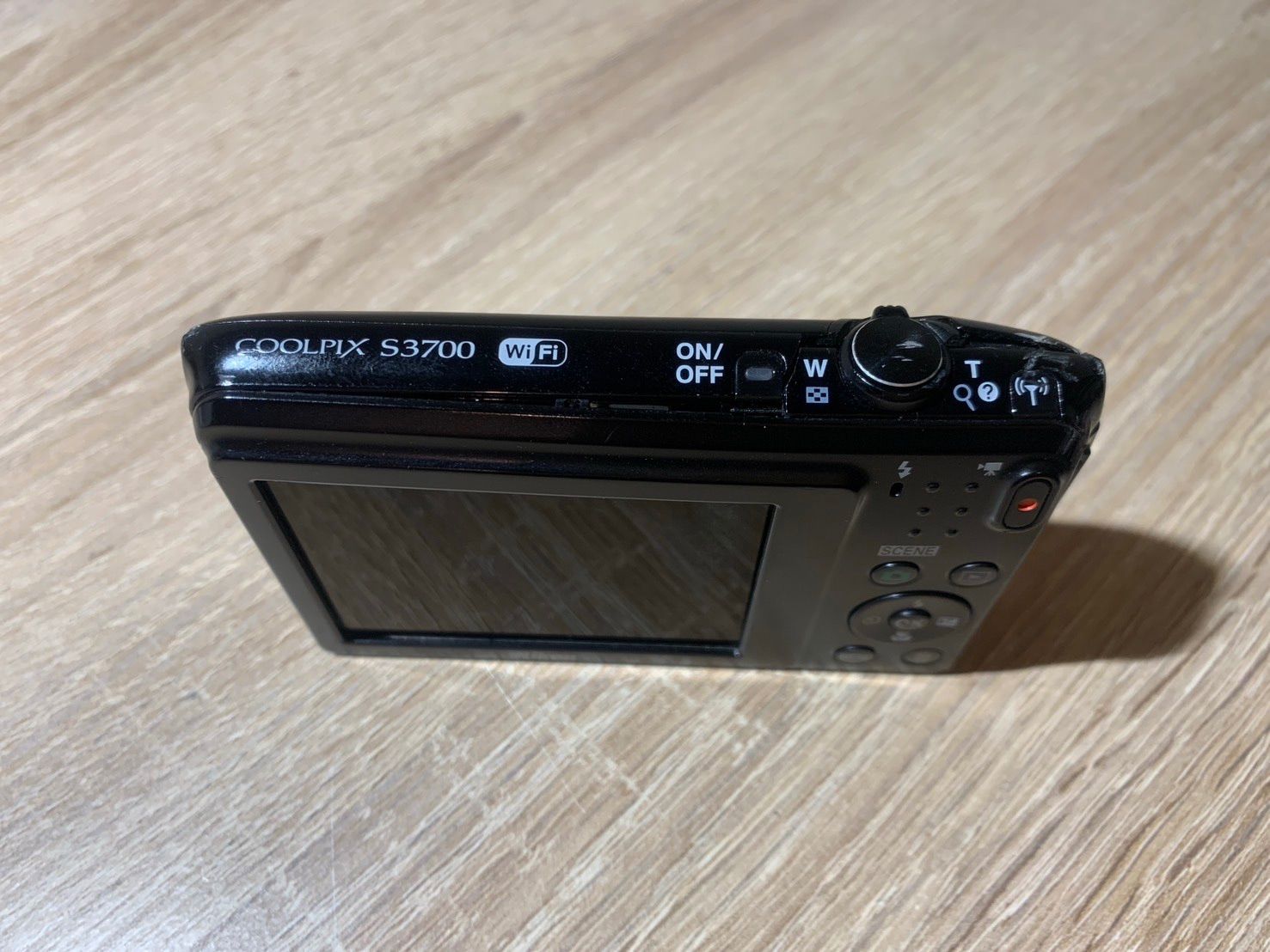 8474 Nikon COOLPIX S3700 ブラック デジカメ - メルカリ