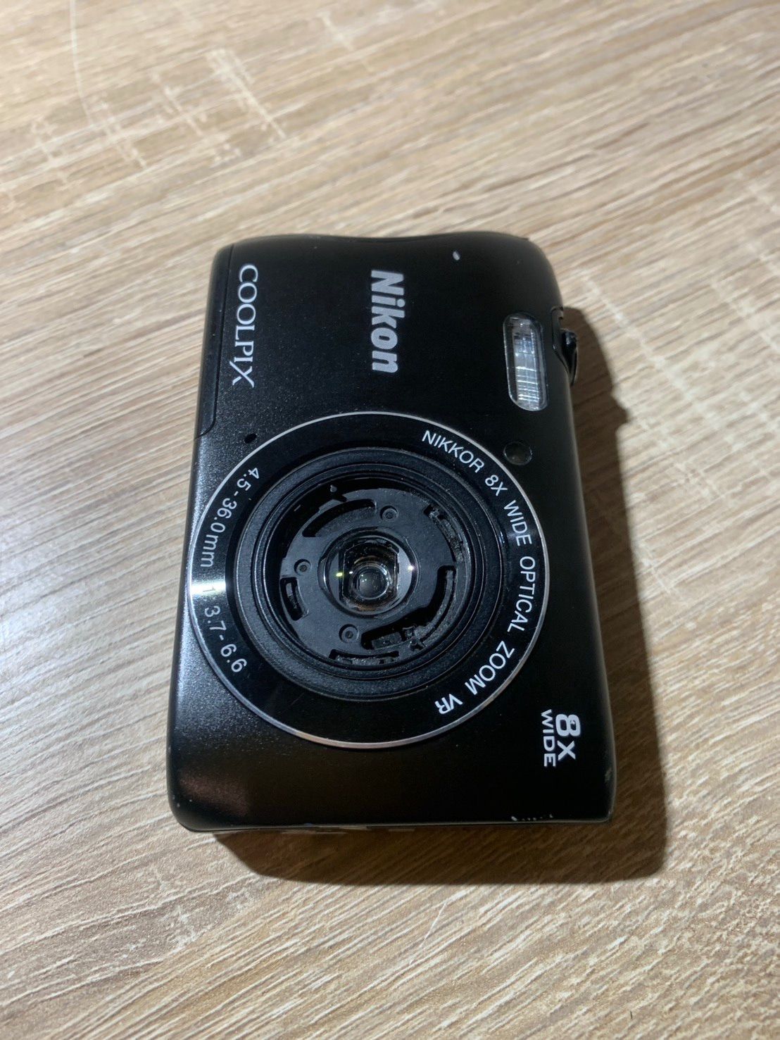 8474 Nikon COOLPIX S3700 ブラック デジカメ - メルカリ