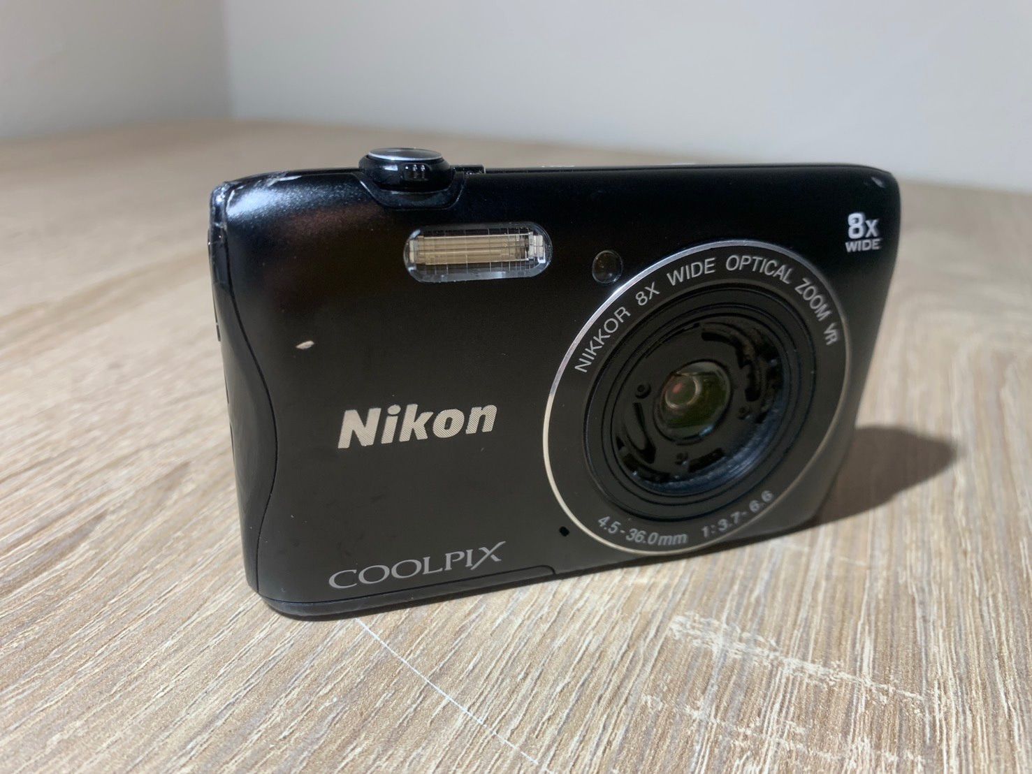 8474 Nikon COOLPIX S3700 ブラック デジカメ - メルカリ