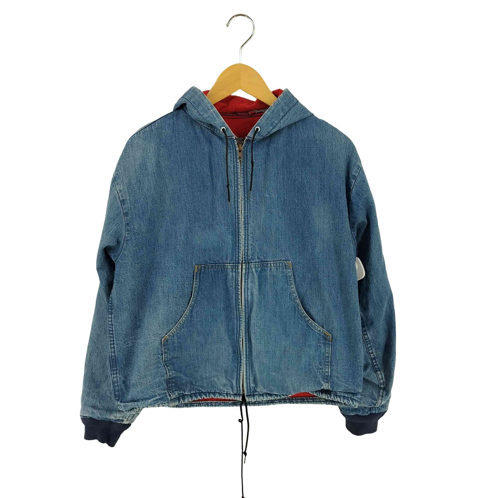 カーハート Carhartt 70S USA製 デニム ジップアップ パーカー メンズ 