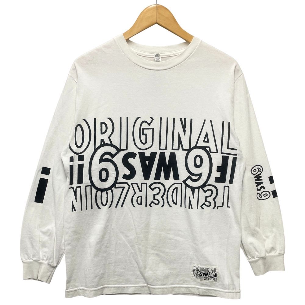 TENDERLOIN テンダーロイン LONG SLEEVE TEE 2D 長袖Tシャツ ホワイト 