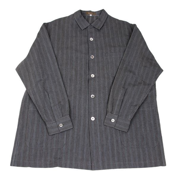 専用 ワイズフォーメンY's for men ストライプパッチポケット長袖オープン