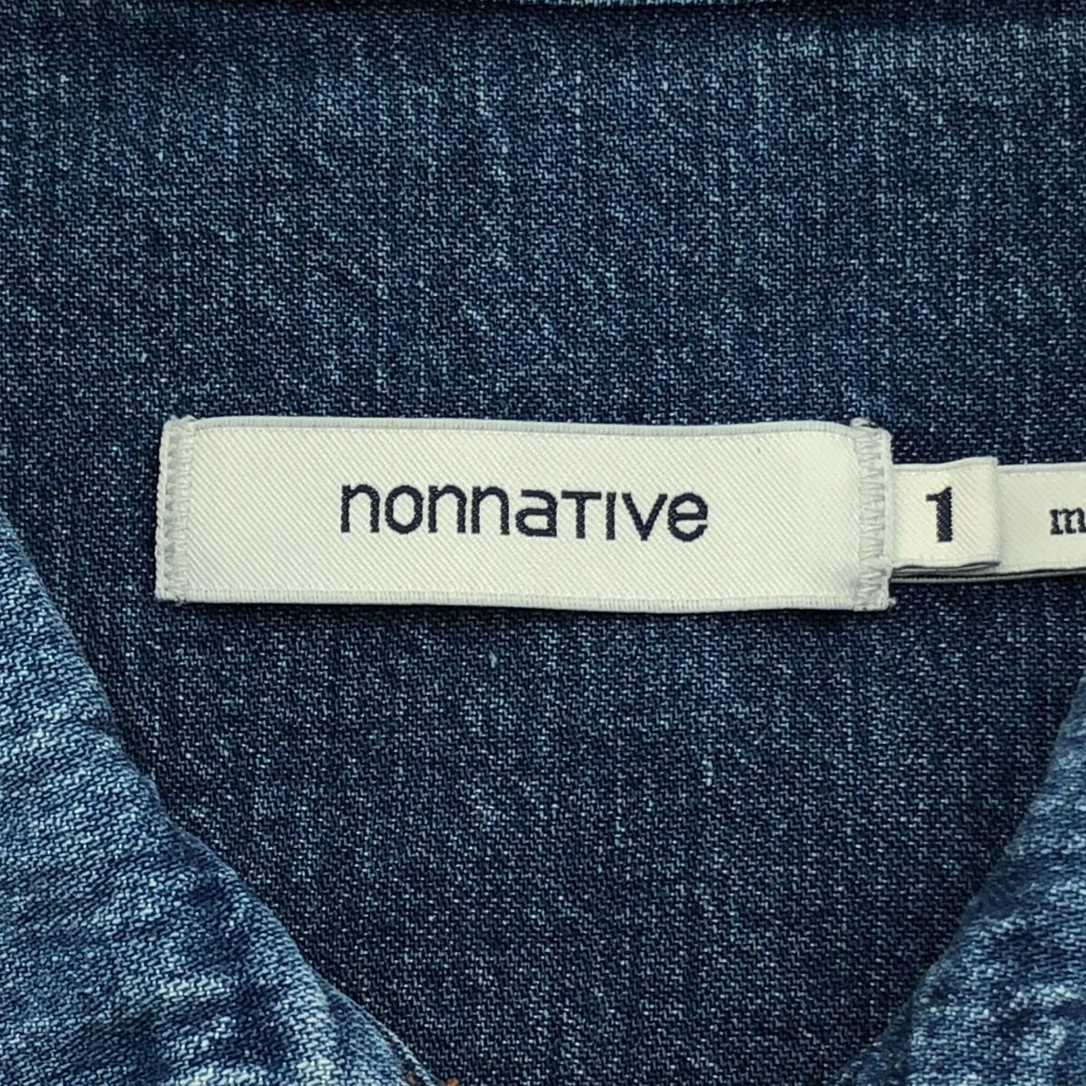nonnative ノンネイティブ SAMPLE/22SS RANCHER FULL ZIP L/S SHIRT