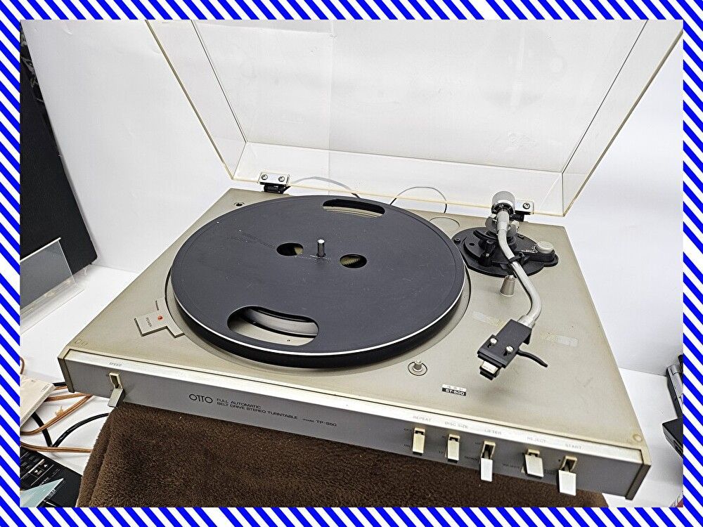 ジャンク品 OTTO SANYO TP-S50 ターンテーブル レコードプレーヤー