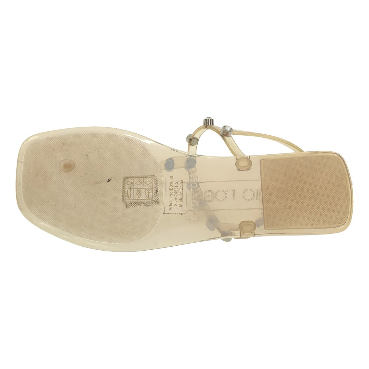 sergio rossi セルジオ ロッシ ビジュークリアソングサンダル