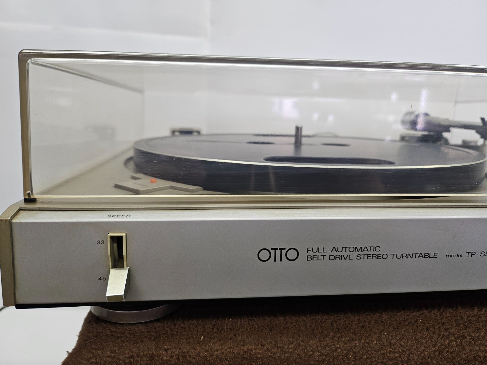 ジャンク品 OTTO SANYO TP-S50 ターンテーブル レコードプレーヤー