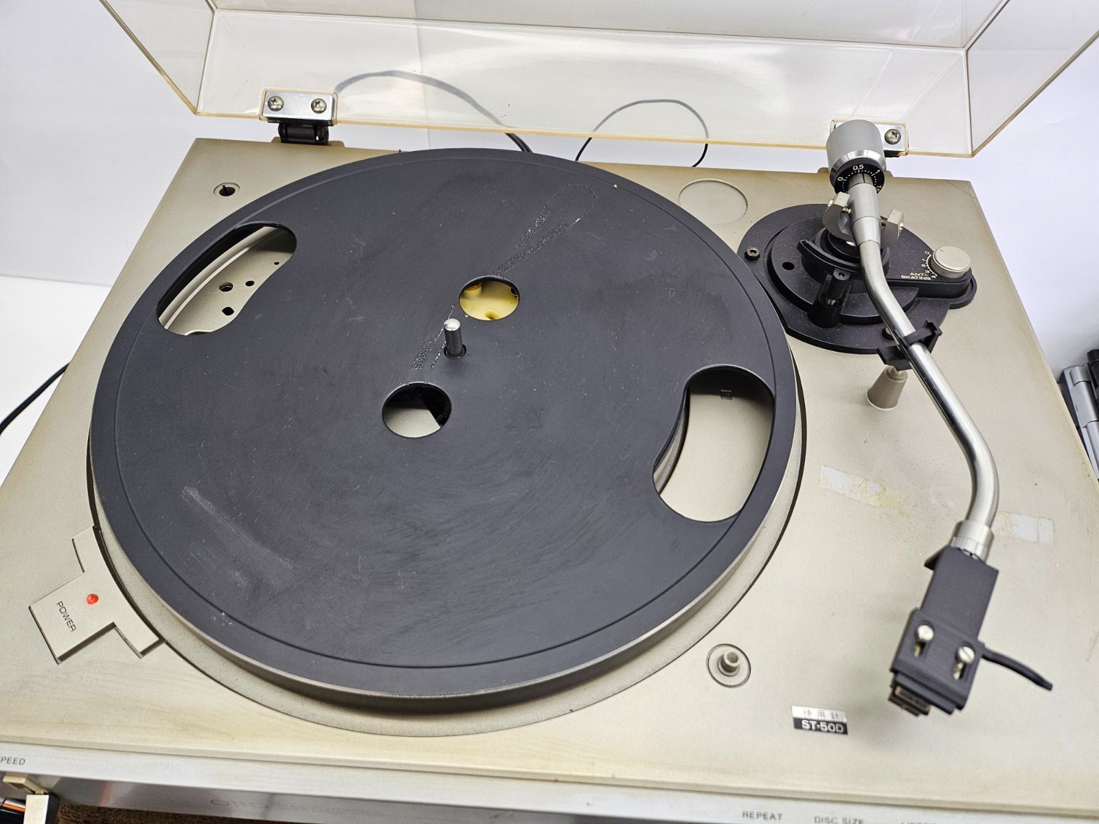 ジャンク品 OTTO SANYO TP-S50 ターンテーブル レコードプレーヤー