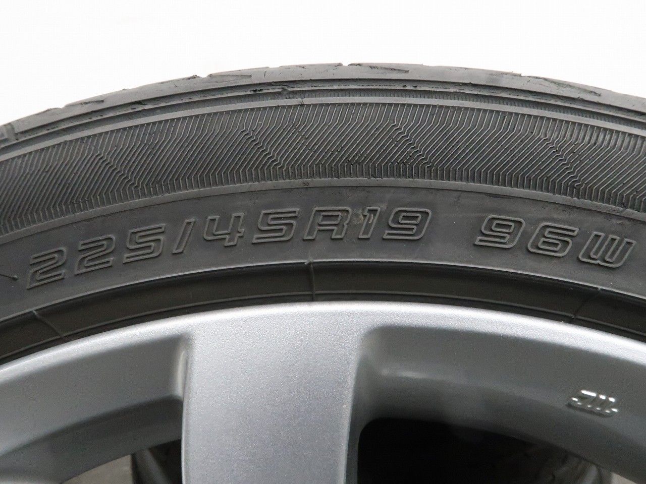 4本 マツダ アテンザ GJ系 純正 19インチ 7.5J +45 5H PCD114.3 