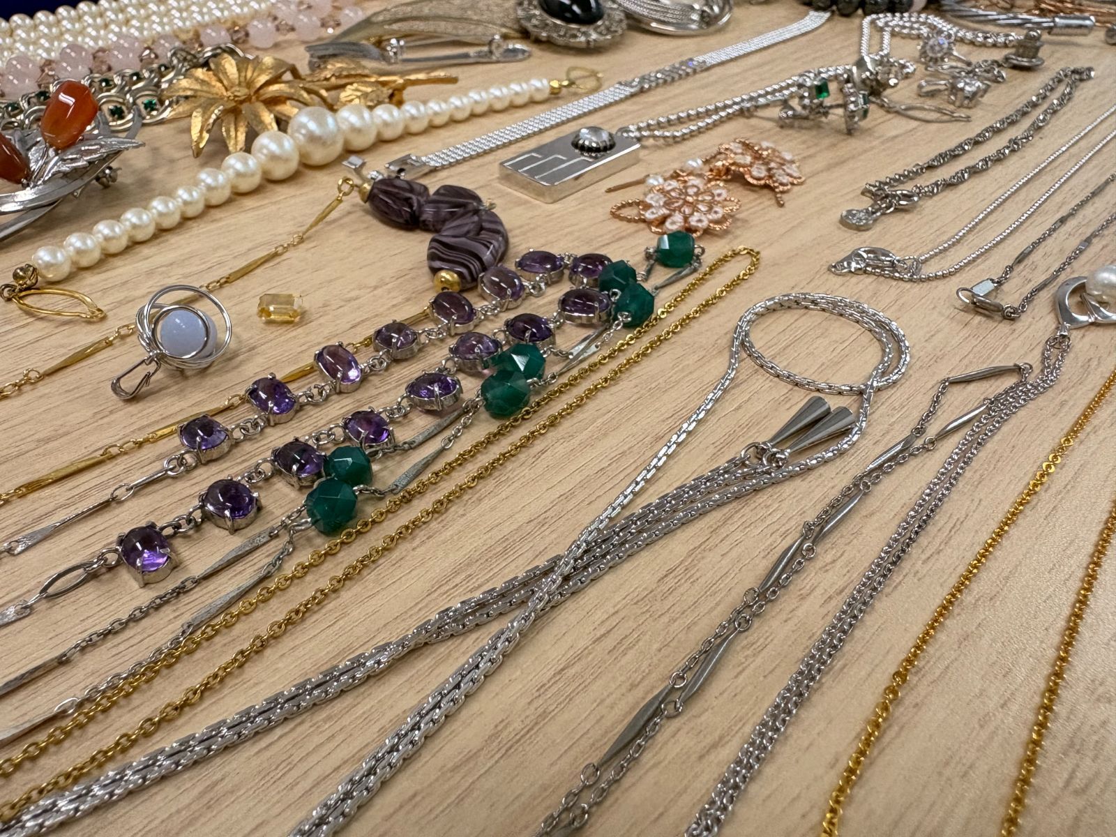 遺品整理・まとめ売り】アクセサリー ジュエリー ネックレス - メルカリ