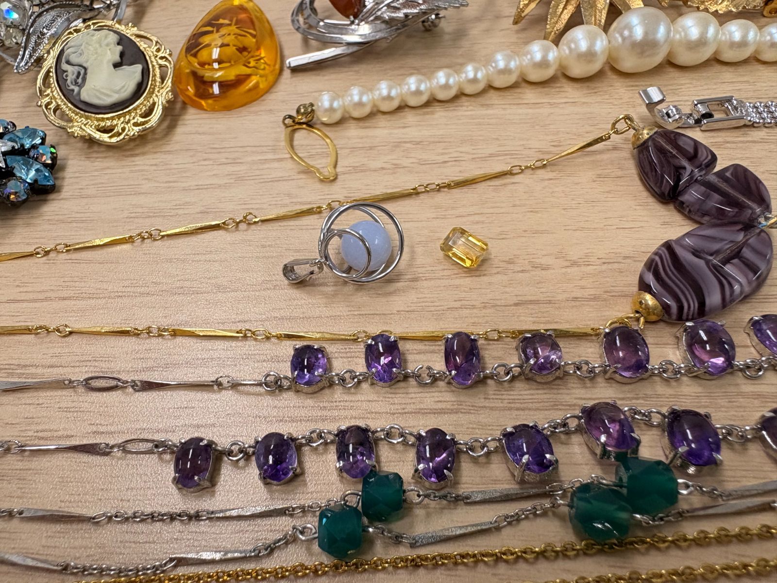 遺品整理・まとめ売り】アクセサリー ジュエリー ネックレス - メルカリ