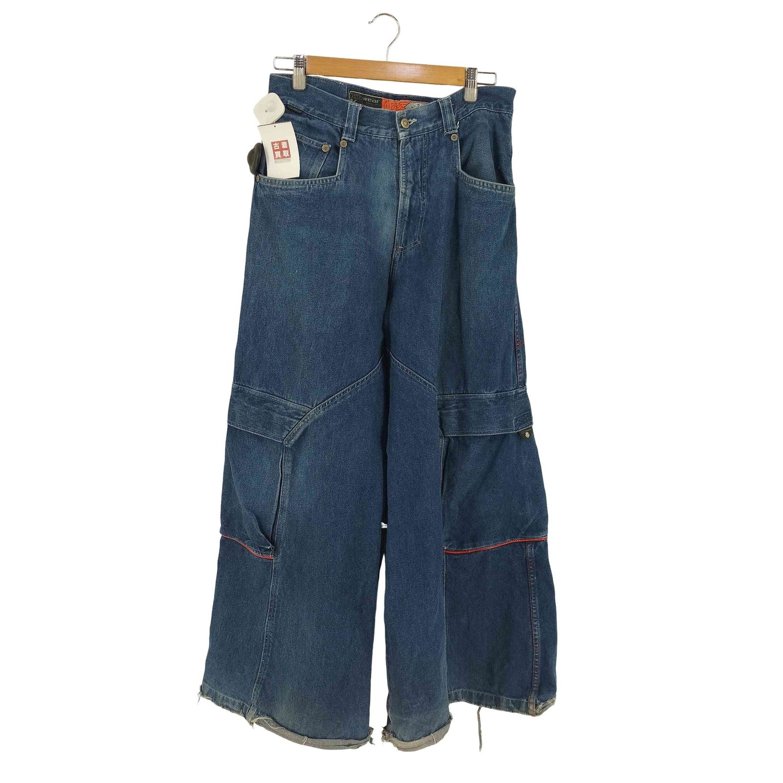 ユーズドフルギ USED古着 kik wear レイヴ デニムパンツ メンズ 32