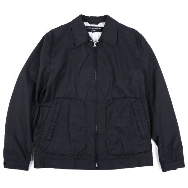 美品 COMME des GARCONS HOMME スイングトップ M 日本製 コムデギャルソン オムCOMME des GARCONS HOMME コットンナイロン