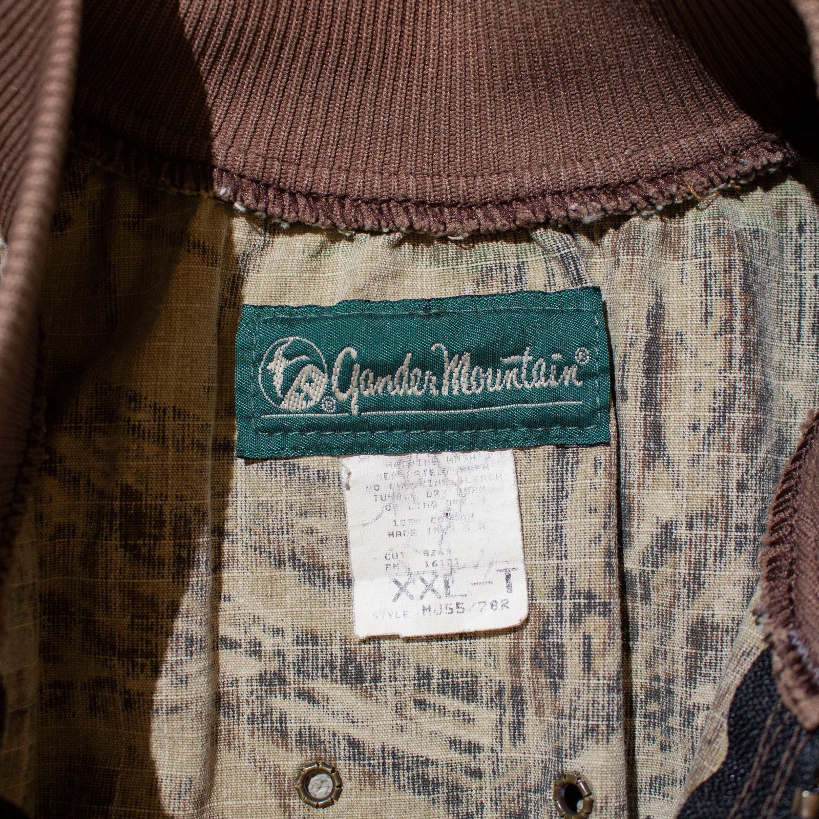 Gander Mountain 90's Treecamo Bomber Blouson【XXL-T】メンズ 古着