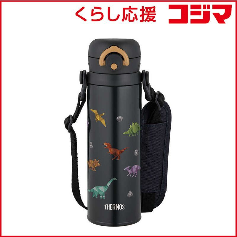 【 新品 未開封 】 サーモス 真空断熱キッズケータイマグ 500ml ブラック JPF-500-BK 未使用 送料無料