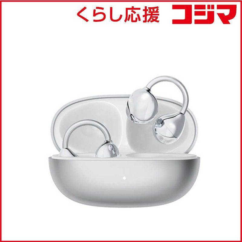 【 新品 未開封 】 MUZEN　Trickle イヤーカフ型 ワイヤレスイヤホン シルバー　MWW3IS 未使用 送料無料