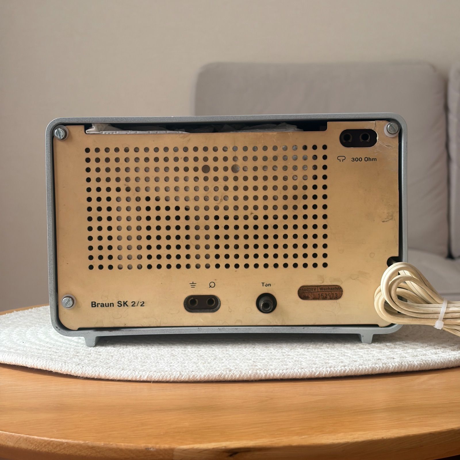 超希少！】BRAUN ブラウン 『SK2/2』真空管ラジオ 国内対応 オーディオ