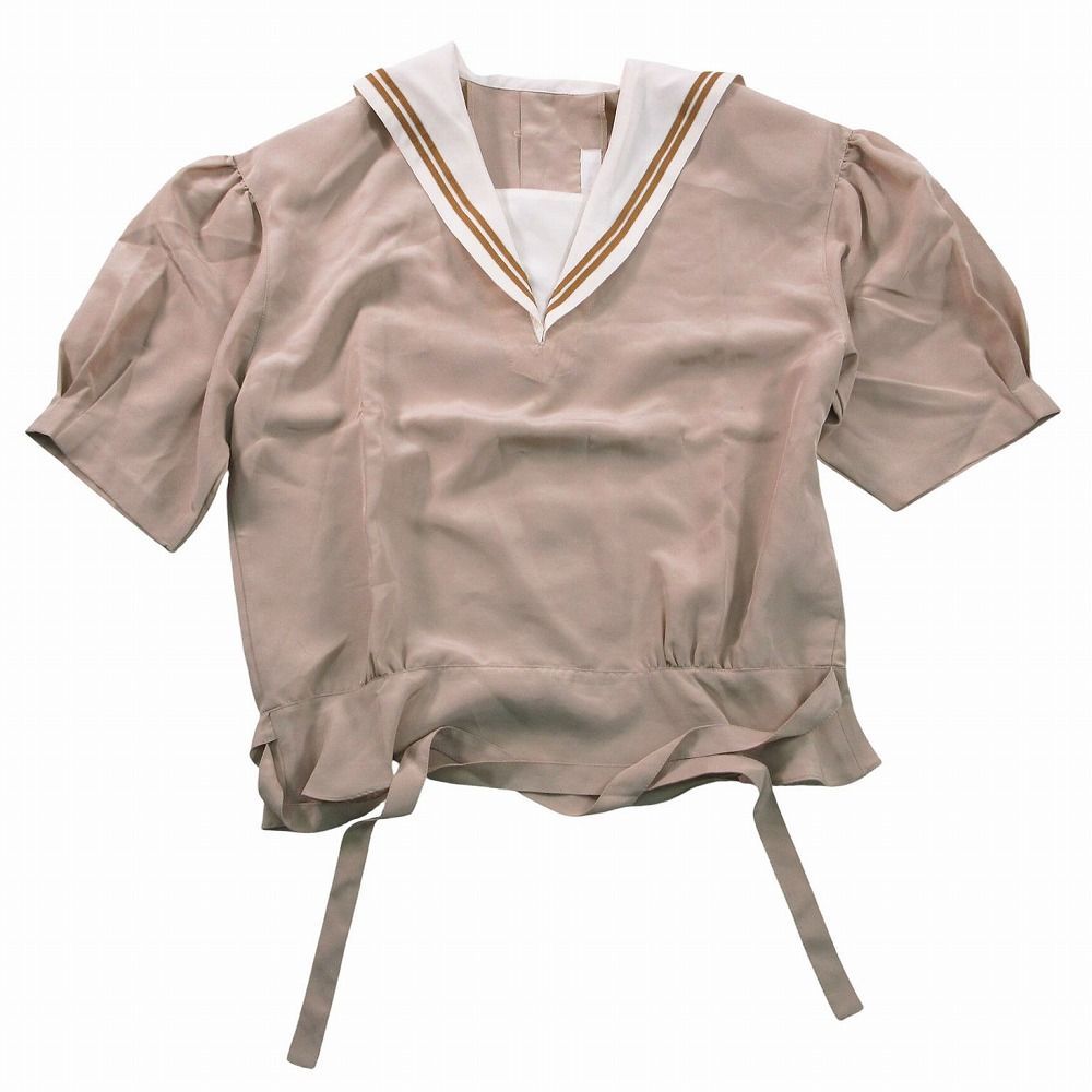 PINK HOUSE ピンクハウス セーラーカラー ブラウス シャツ 半袖 プル