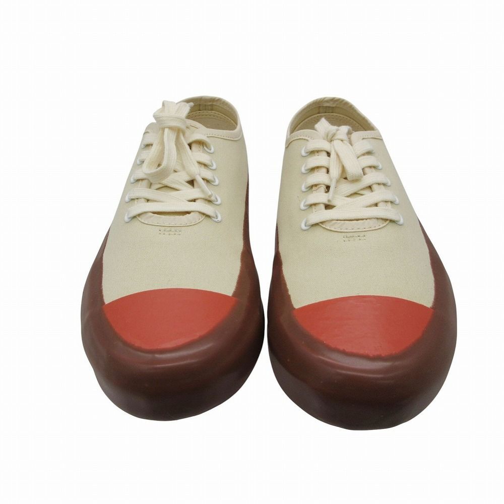 未使用品 25aw フミカウチダ FUMIKA UCHIDA CANVAS SNEAKERS 