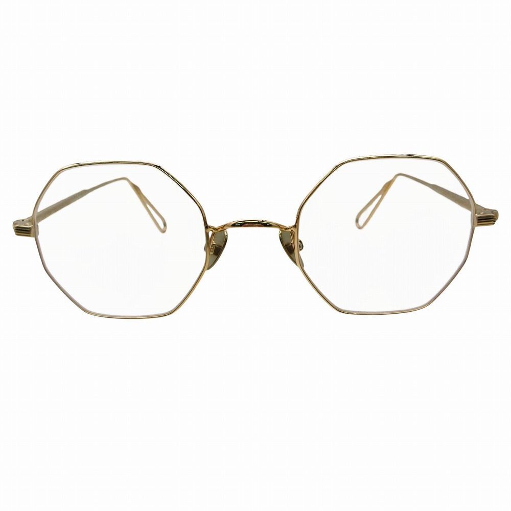 極美品 25aw アーレム AHLEM Olivet COL Champagne メガネ 眼鏡 メタル