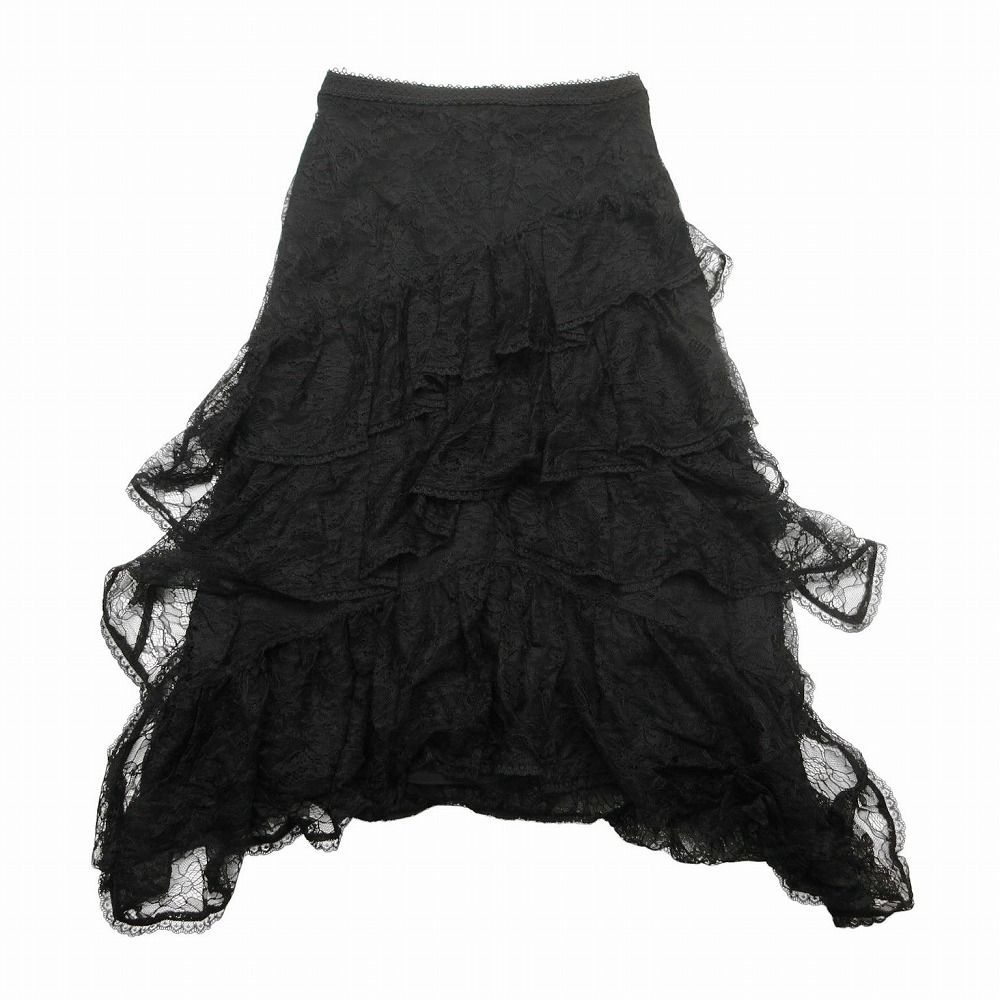 未使用品 alice olivia アリスオリビア レース ティアード ロング