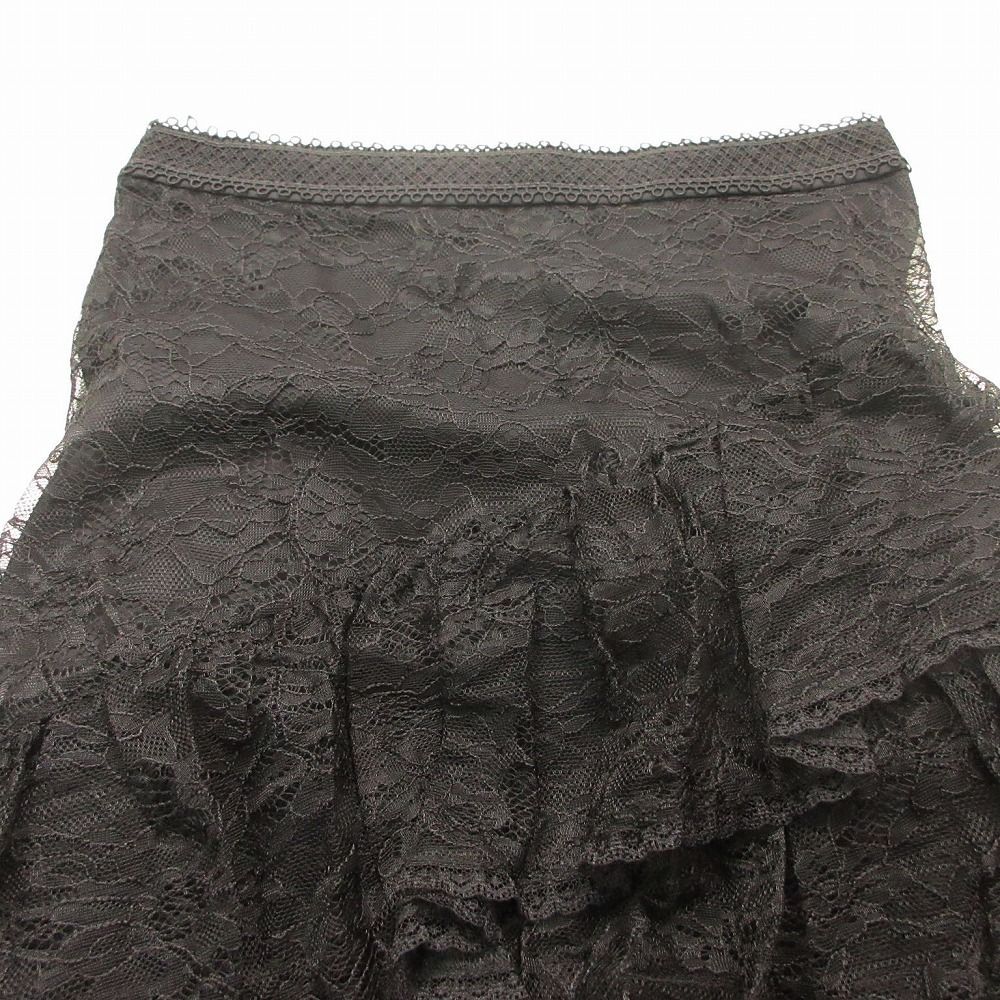 未使用品 alice olivia アリスオリビア レース ティアード ロング