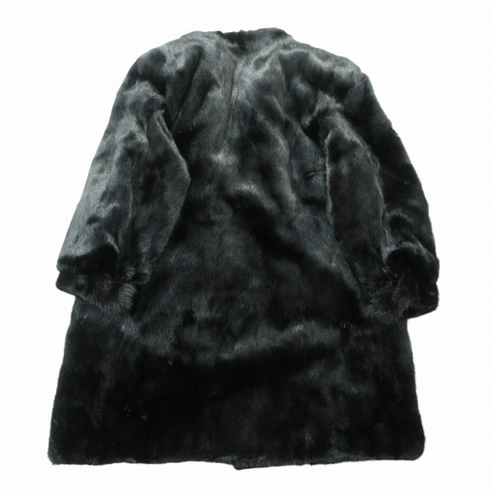 SAGA MINK サガミンク 本毛皮 リアルファー ロングコート アウター