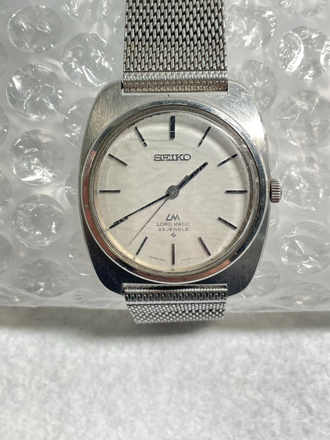 メンズ 【腕時計】稼働 SEIKO ロードマチック 5601-7010 自動巻き LORD 
