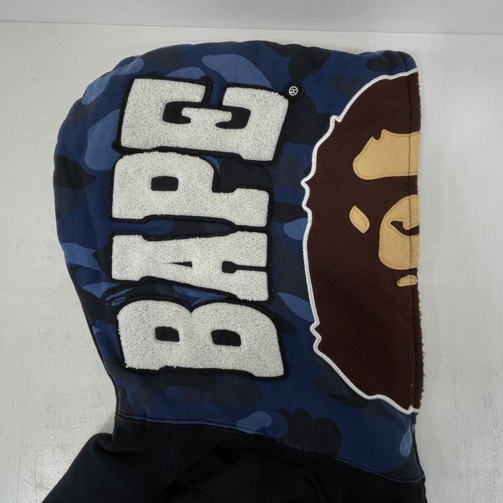 07w7807 A BATHING APE ジップパーカー/Lサイズ/ブラック/タイガー