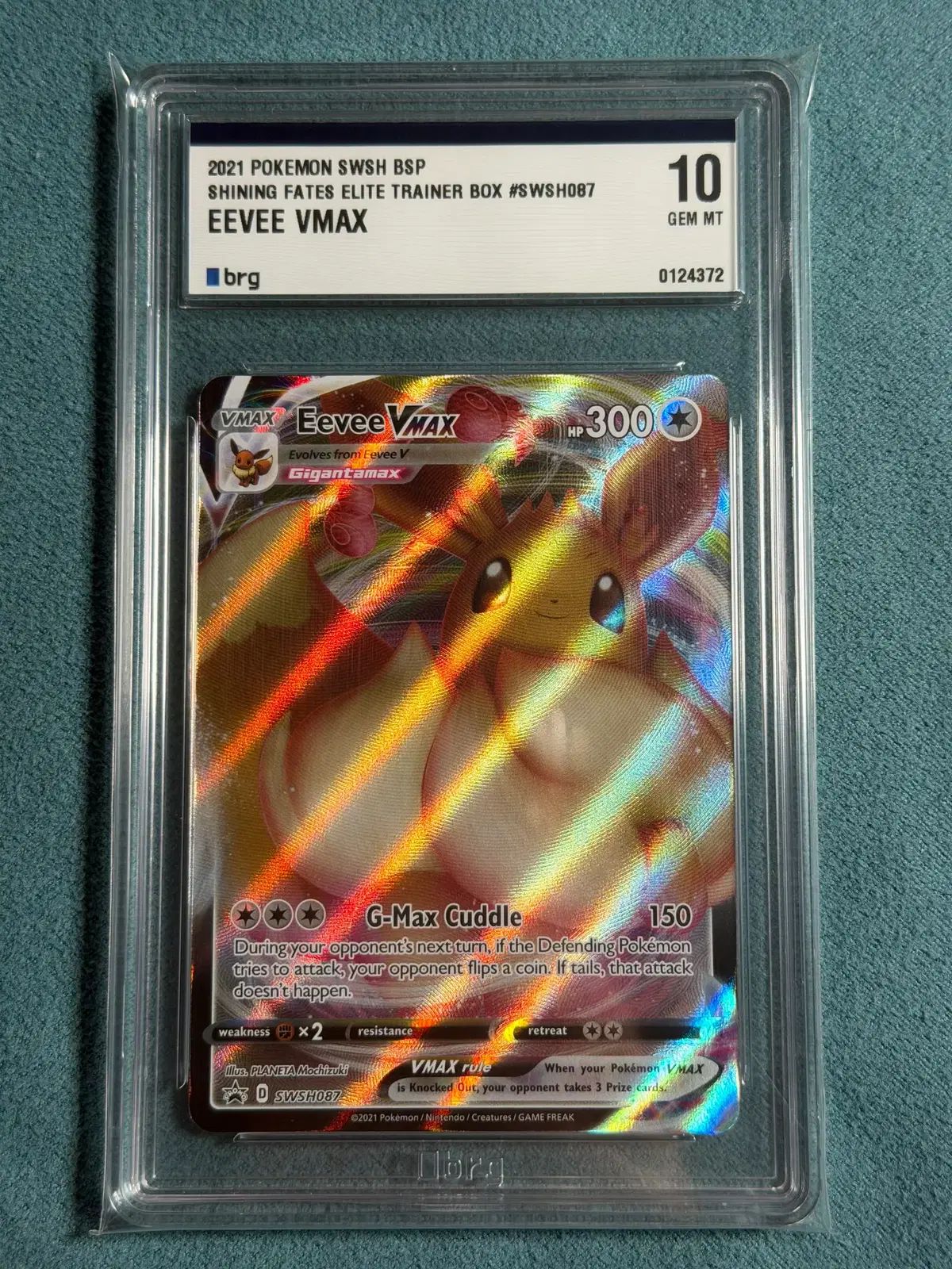 イーブイ CHR PSA10 ポケモンカード VMAXクライマックス PSA10