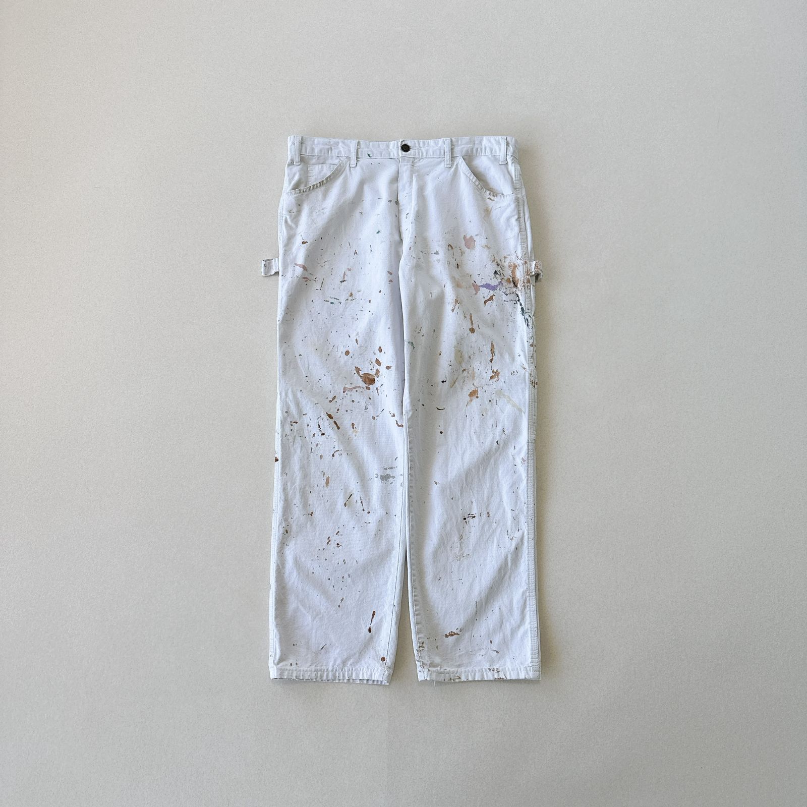 一点物】Dickies×Sherwin-Williams ペインターパンツ 白 W36相当