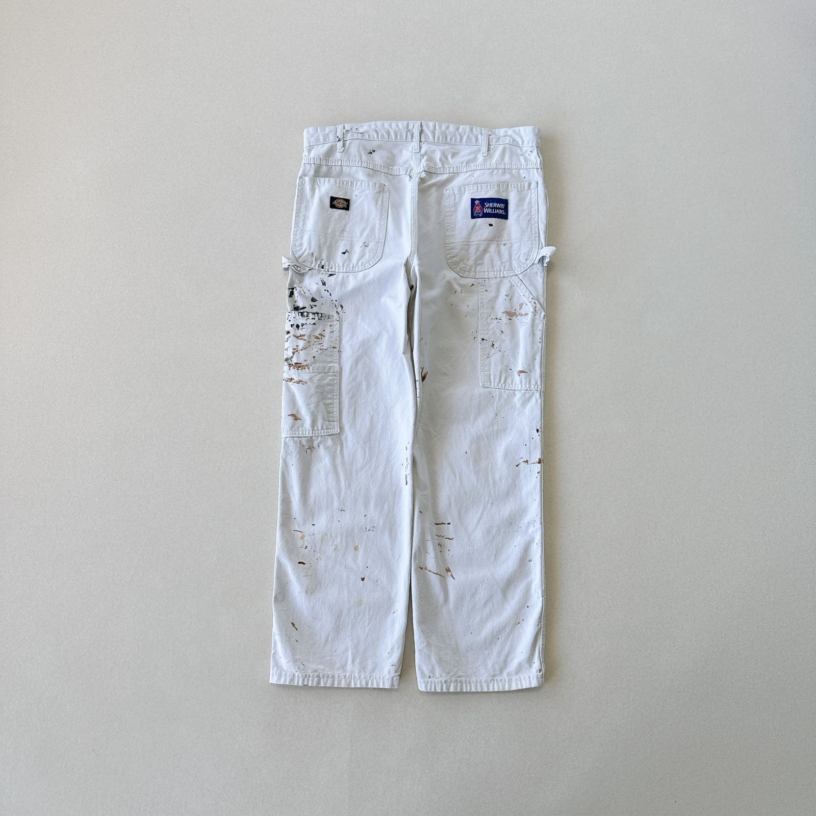 一点物】Dickies×Sherwin-Williams ペインターパンツ 白 W36相当