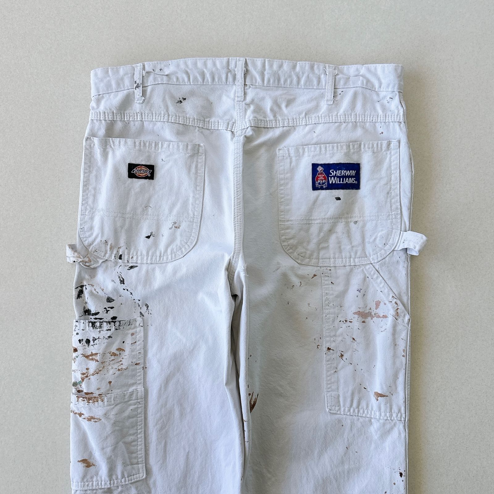 一点物】Dickies×Sherwin-Williams ペインターパンツ 白 W36相当