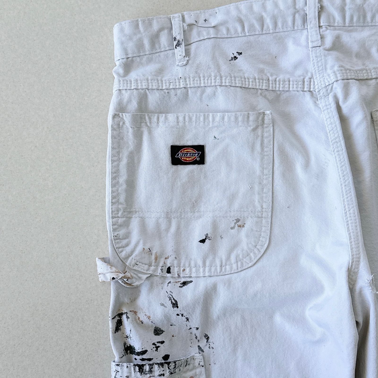 一点物】Dickies×Sherwin-Williams ペインターパンツ 白 W36相当