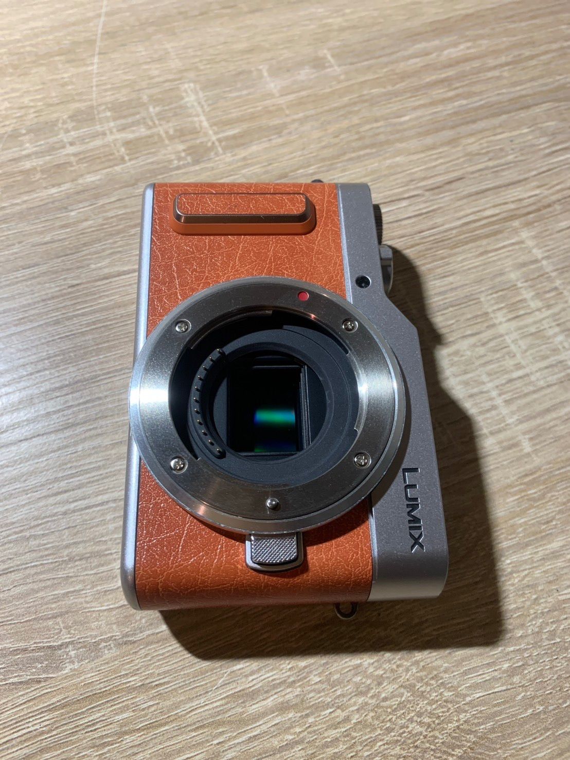 8476 Panasonic Lumix DC-GF10 オレンジ×シルバー デジカメ - メルカリ