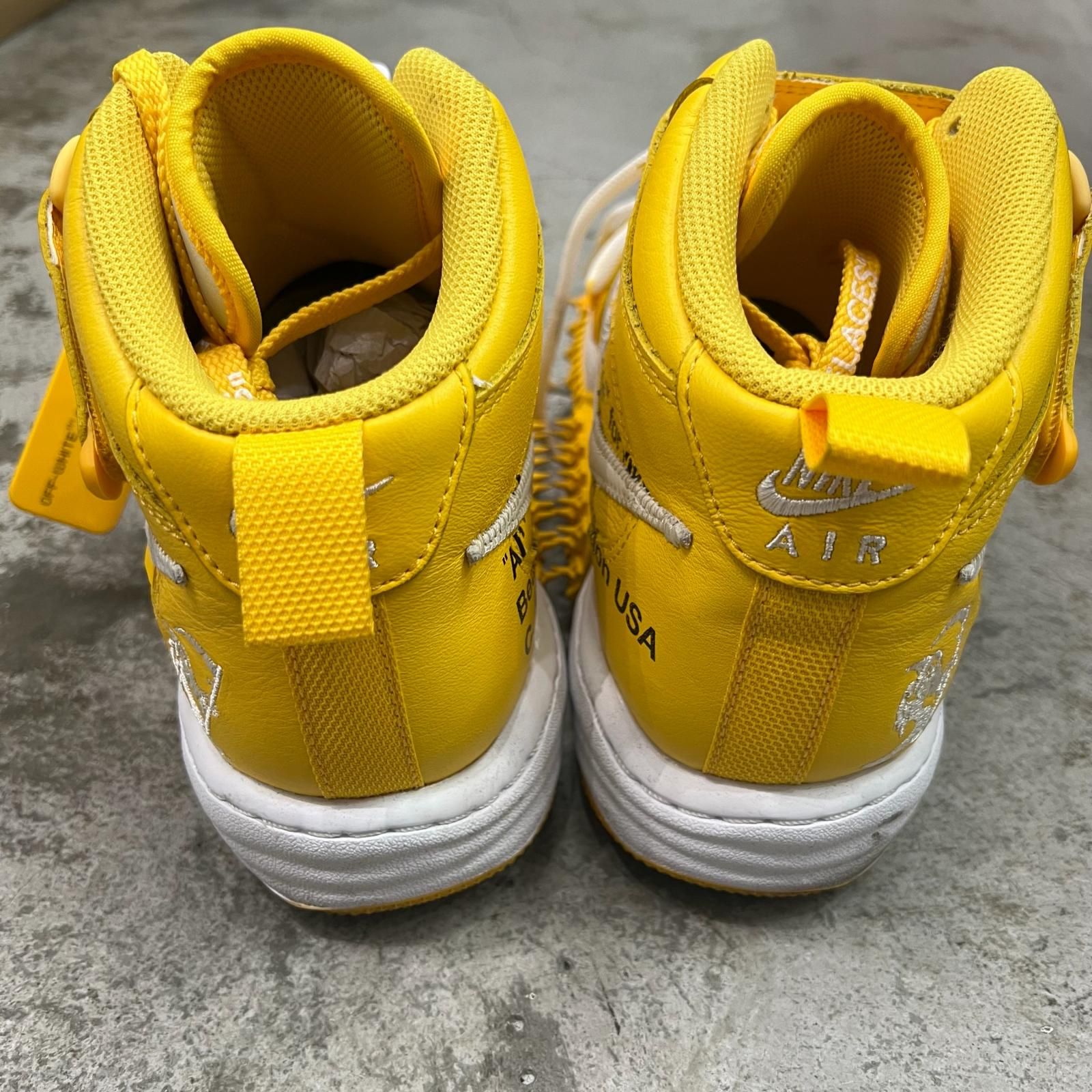 NIKE × OFF-WHITE Air Force 1 Mid SP LTHR エアフォース1 ミッド SP