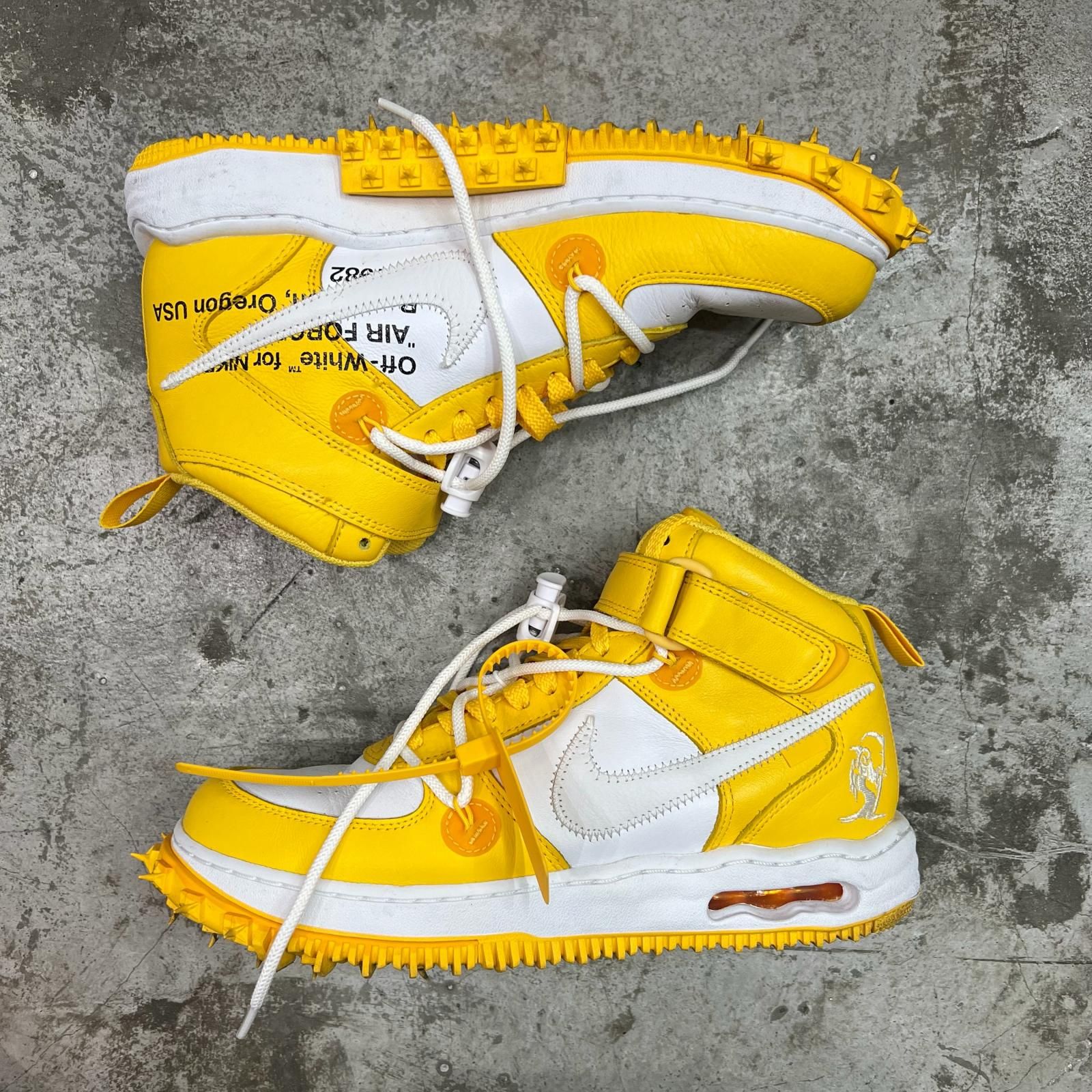 NIKE × OFF-WHITE Air Force 1 Mid SP LTHR エアフォース1 ミッド SP
