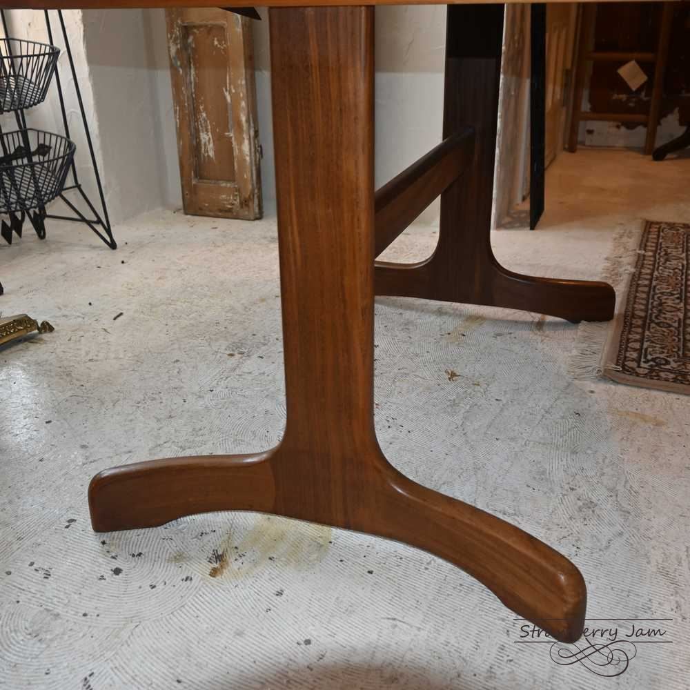 IFU-428 英国アンティーク Gplan ジープラン 北欧 ラウンドテーブル