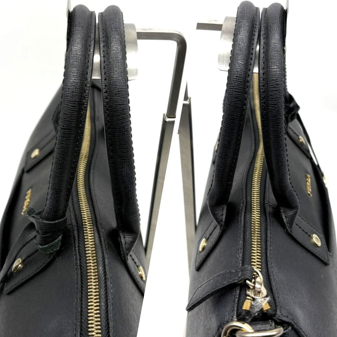 フルラ FURLA リンダ 2way トートバッグ PVC ブラック ショルダー