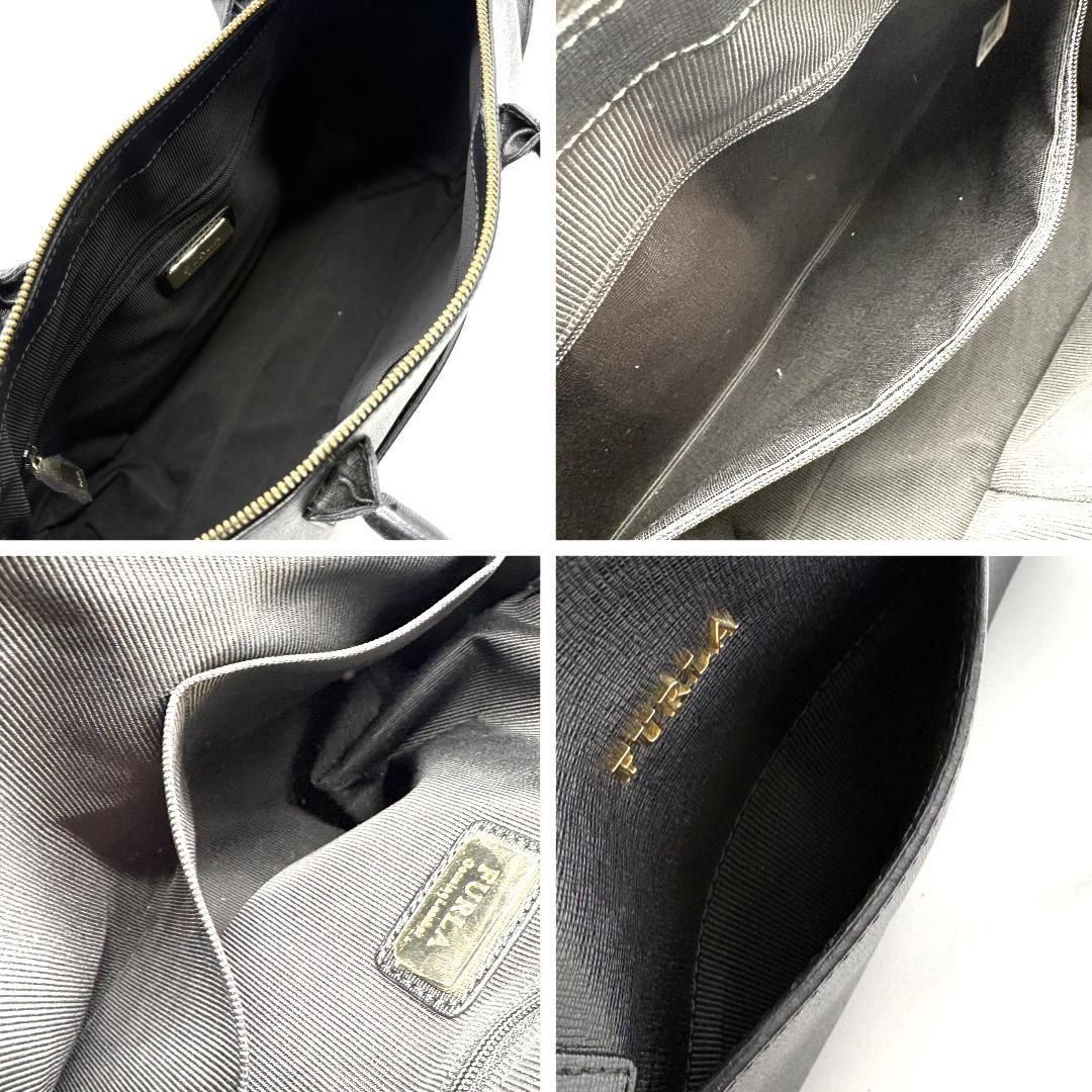 フルラ FURLA リンダ 2way トートバッグ PVC ブラック ショルダー