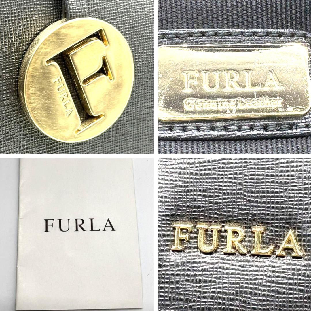 フルラ FURLA リンダ 2way トートバッグ PVC ブラック ショルダー