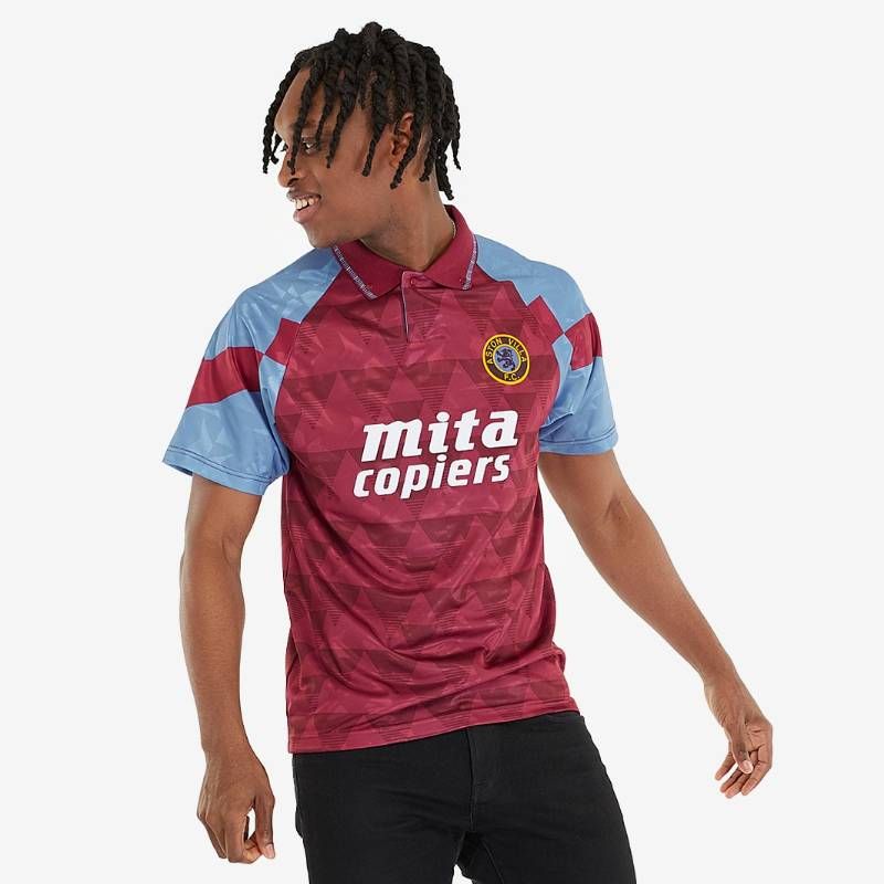 送料無料・匿名配送】Score Draw アストン・ヴィラ 1990 復刻 ホーム