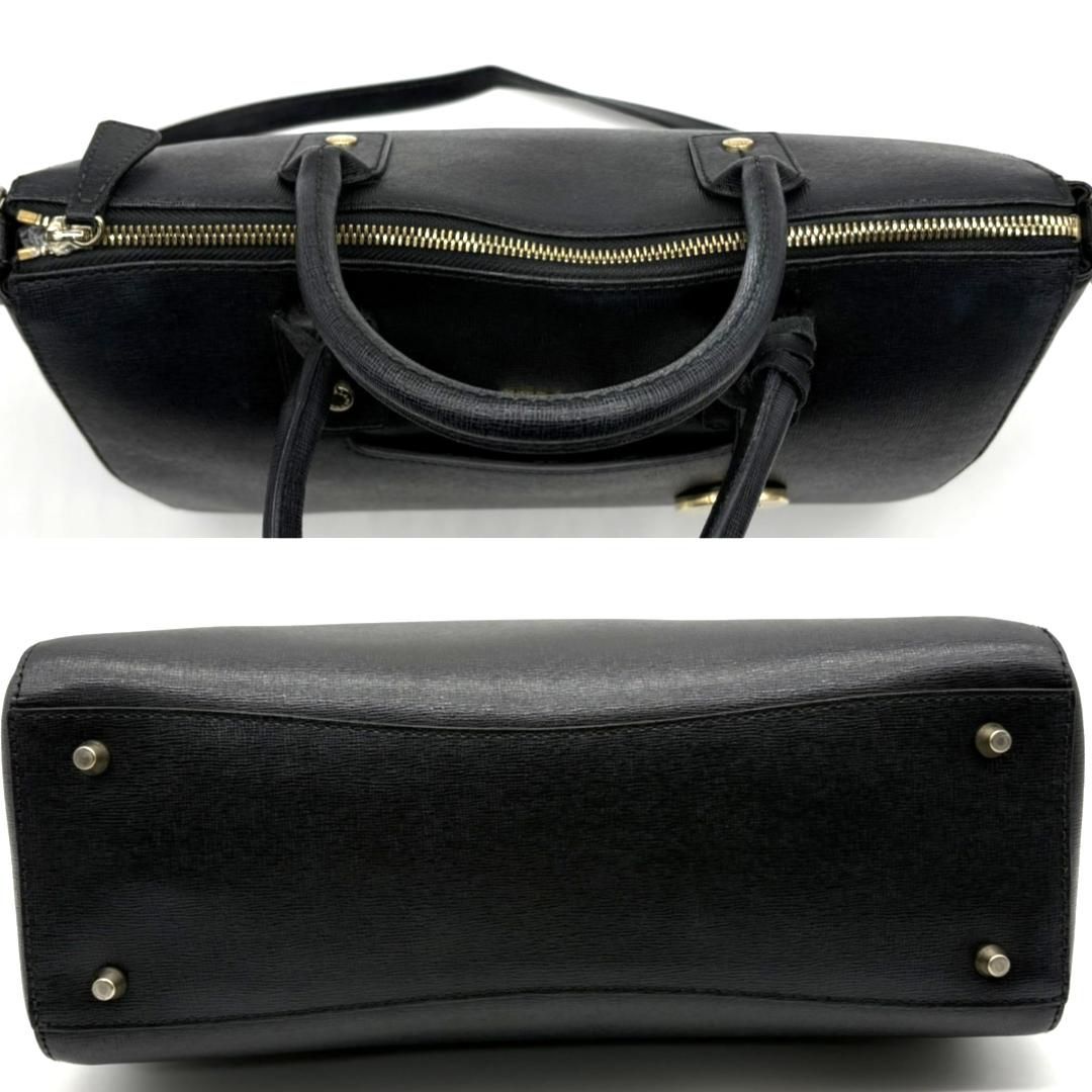 フルラ FURLA リンダ 2way トートバッグ PVC ブラック ショルダー