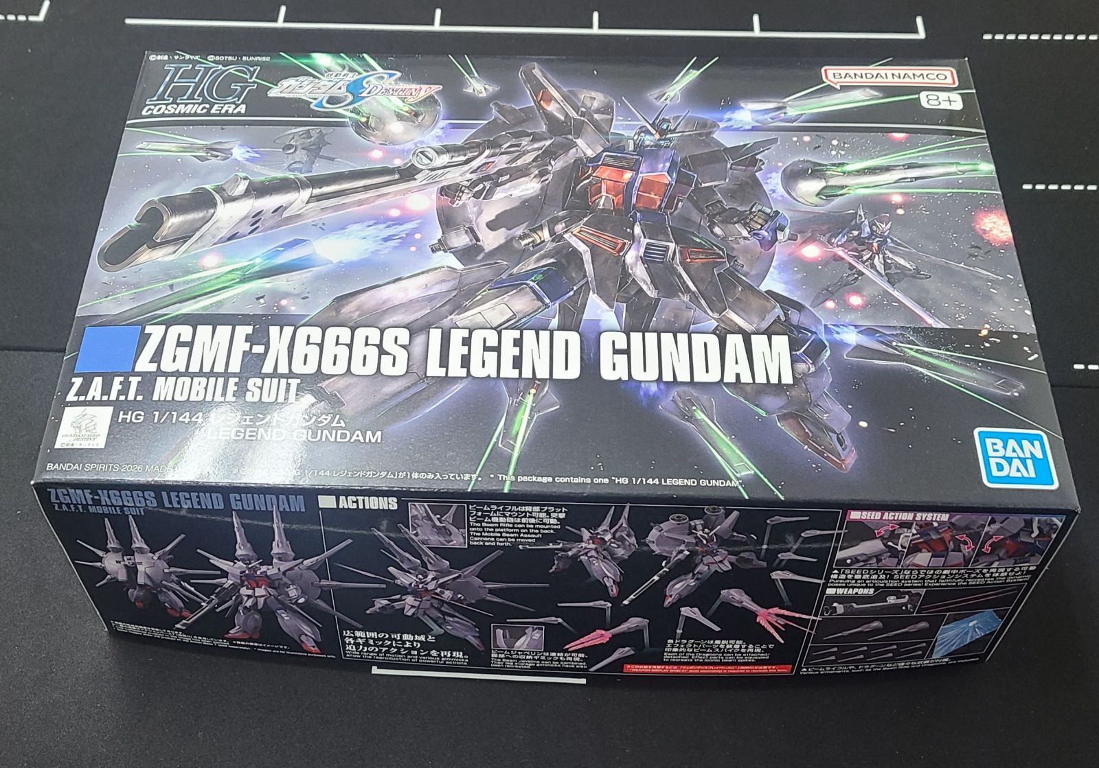 1/144スケール ZGMF-X666S LEGEND GUNDAM - メルカリ