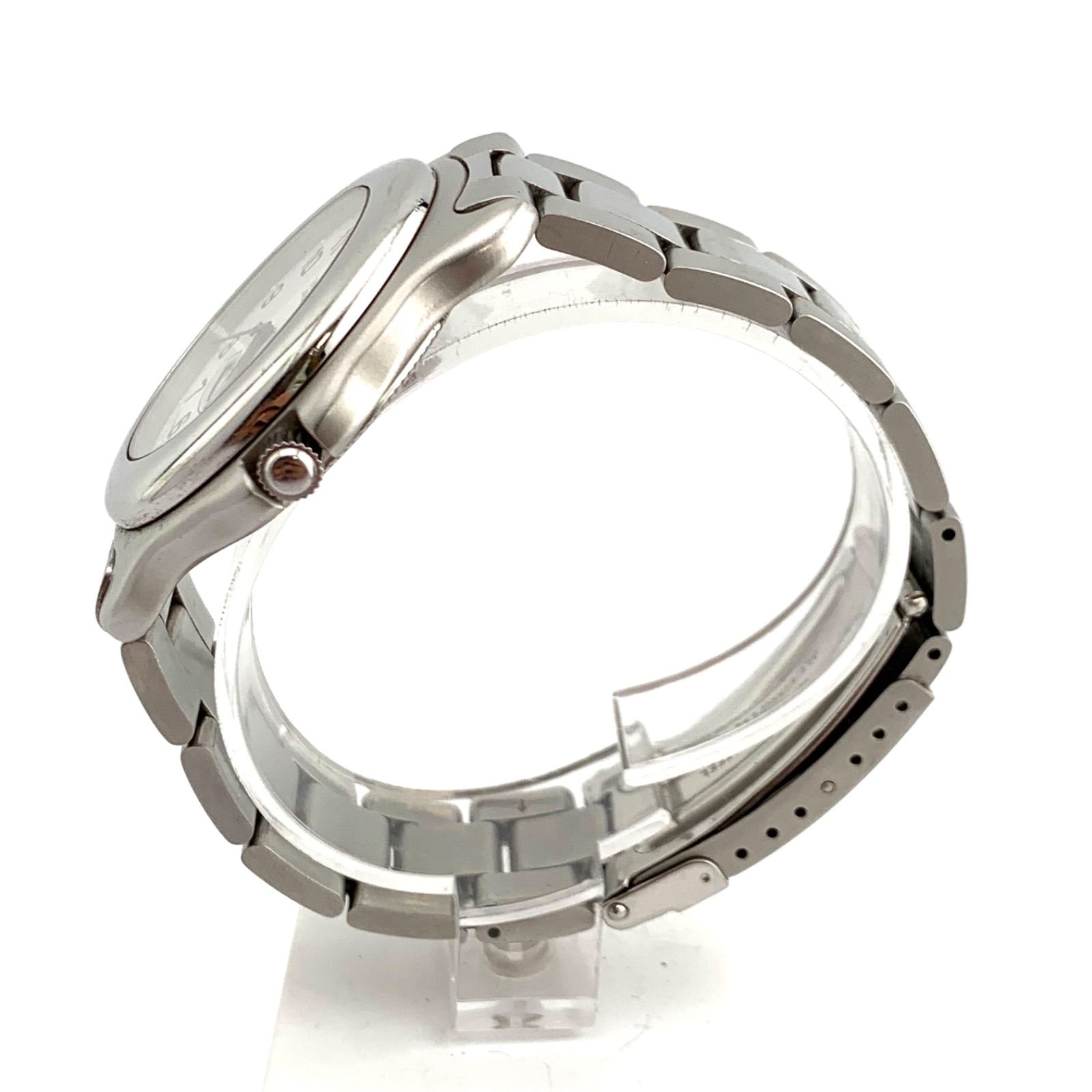 中古】SWISS ARMY Swiss Made 330 Feed 腕時計 クォーツ シルバー 