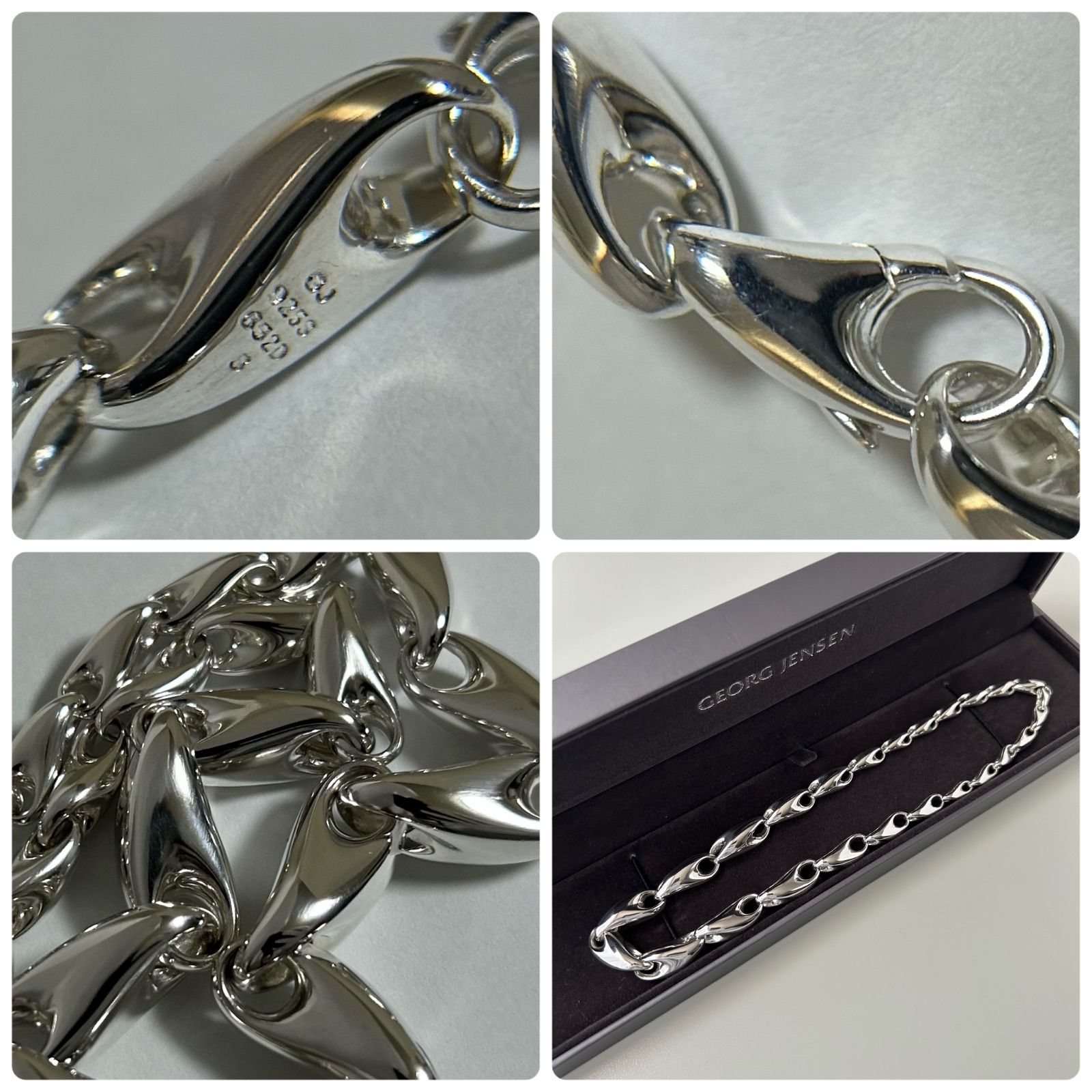 ジョージジェンセン ネックレス 652D リフレクト #S Silver 925