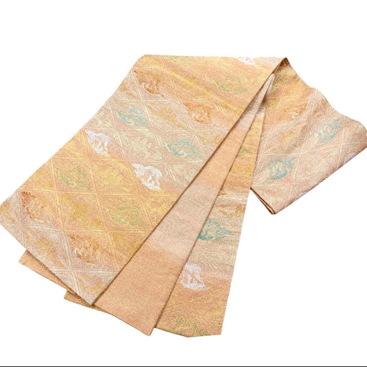 美品 逸品 上品 枡屋高尾 棯金綴 リバーシブル 正絹 袋帯 O0952 - メルカリ